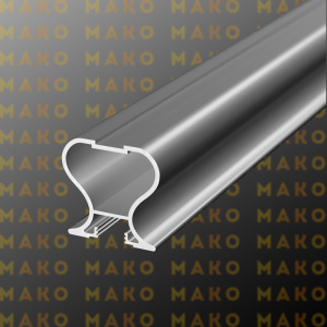 Профиль вертикальный симметричный MS110 Серебро (A00)